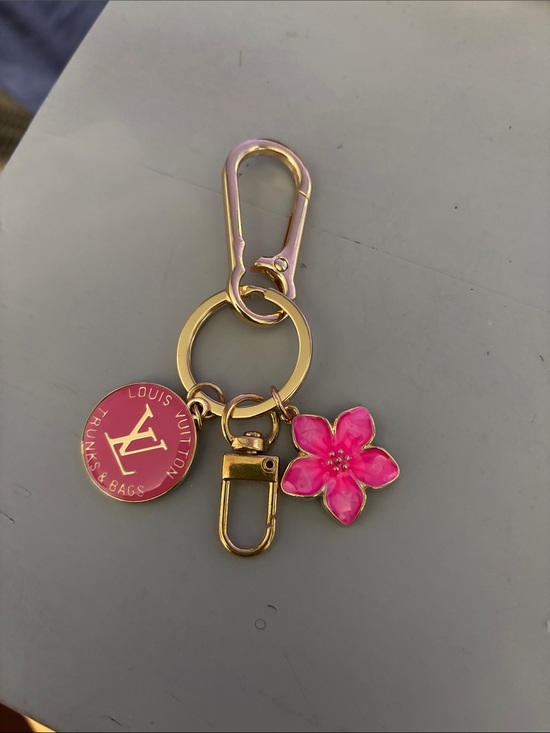 Louis Vuitton Accessories - LV zip pull/button keychain